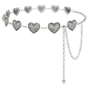 Women Western Metal Chain Belt Cowgirl Waist Chain Belt For Dresses Jeans💗
